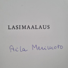 Aila Meriluoto : Lasimaalaus : runoja (signeerattu) - pikkukuva 3