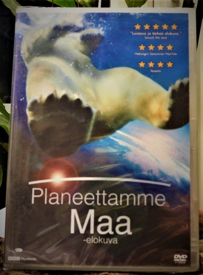 PLANEETTAMME MAA *UUSI DVD SUOJAMUOVISSA*