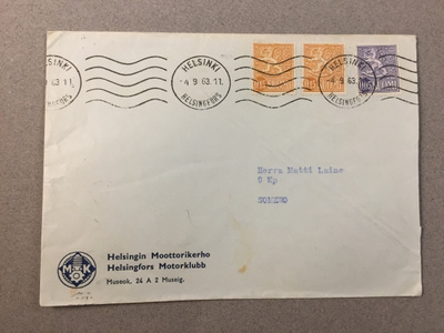 Firmakuori, Helsinki Moottorikerho 1963