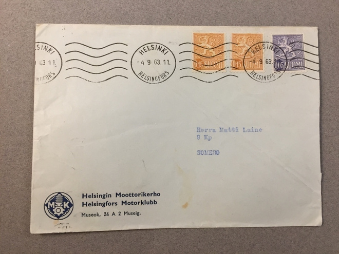 Firmakuori, Helsinki Moottorikerho 1963
