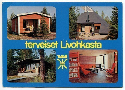 Posio KTV:n lomakeskus Livohka, kulkenut 1986