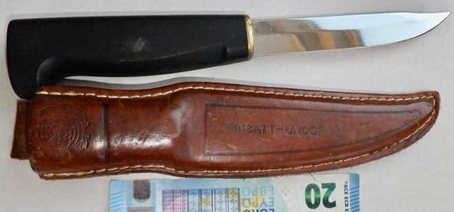 VANHA Puukko Fiskars Finbatt-Undof Sinai