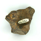 Historiallinen rautameteoriitti numeroitu Odessa 52mm IAB - pikkukuva 2
