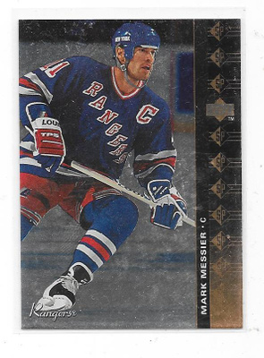 1994-95 UD SP Inserts #51 Mark Messier , New York Rangers