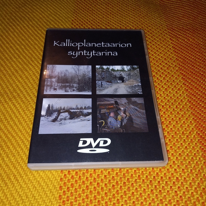 Kallioplanetaarion syntytarina - DVD
