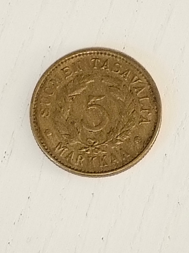 5 markkaa 1951