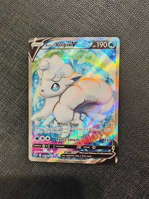 Alolan Vulpix V 173/195 Silver Tempest Full Art
