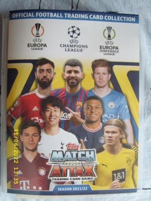 Match attax 2021-22 kortit