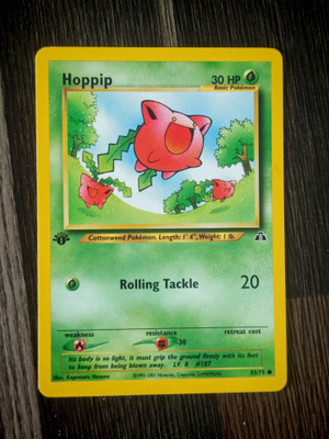 Pokemon kortti Hoppip Neo Discovery 1st edition