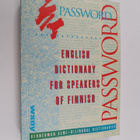 Password : English dictionary for speakers of Finnish - pikkukuva 1