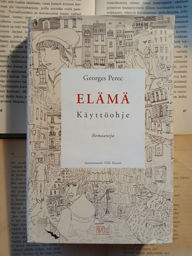 Georges Perec - Elämä: käyttöohje (nid.)