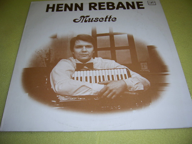 HENN REBANE : MUSETTE  VINYYLILEVY (LP)