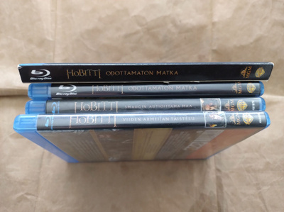 Hobitti 1-3 (Bluray) (6 levyä)