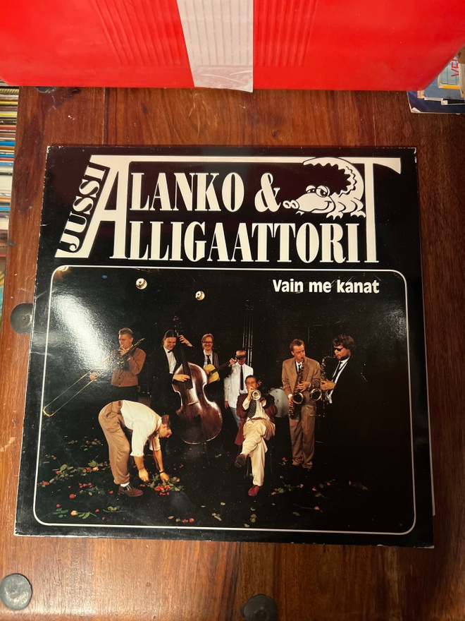 Jussi Alanko & Alligaattori - Vain Me Kaksi lp