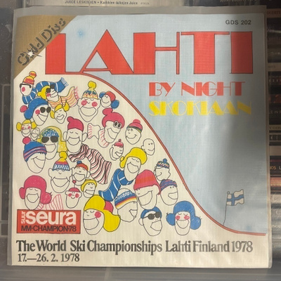 SNOWMEN - Lahti By Night 7” Lahden MM-hiihtojen 1978 tunnari