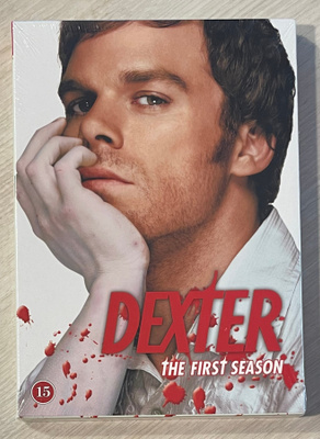 Dexter: Kausi 1 (2006) Michael C. Hall (4DVD) *UUSI*