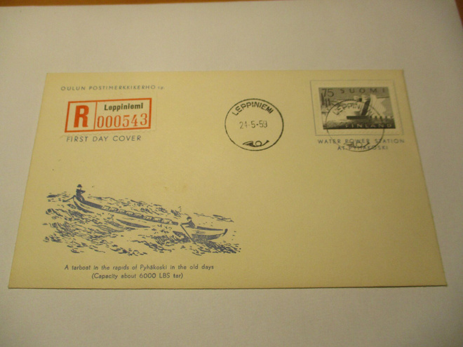 1959 Leppiniemi R muistoleimattu kuori