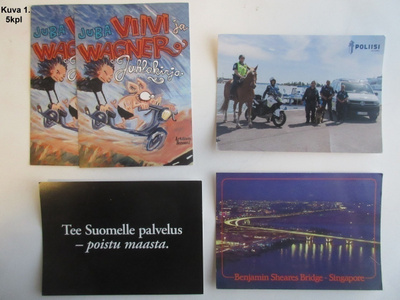 Kortteja esim. pomolle, anopille yms rakastetuille ystäville