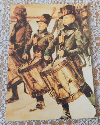 Albert Edelfelt käyttämätön postikortti