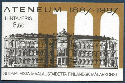 Postimerkkivihko V9 (1987) Maalaustaide