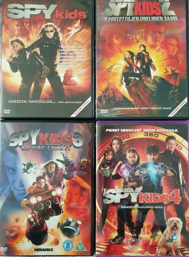 Robert Rodriguez: SPY KIDS 1-4   (4DVD)