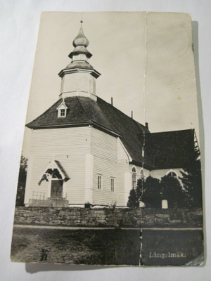 VANHA Postikortti Pirkanmaa Langelmäki 1900-luku