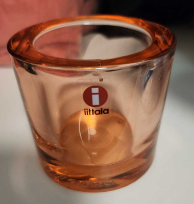 Iittalan kivituikku (lohenpunainen)