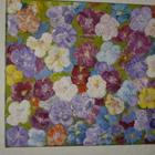 KUKKIA Värikäs öljyvärimaalaus kankaalle 35x40cm - pikkukuva 2