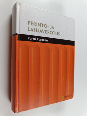 Pertti Puronen : Perintö- ja lahjaverotus