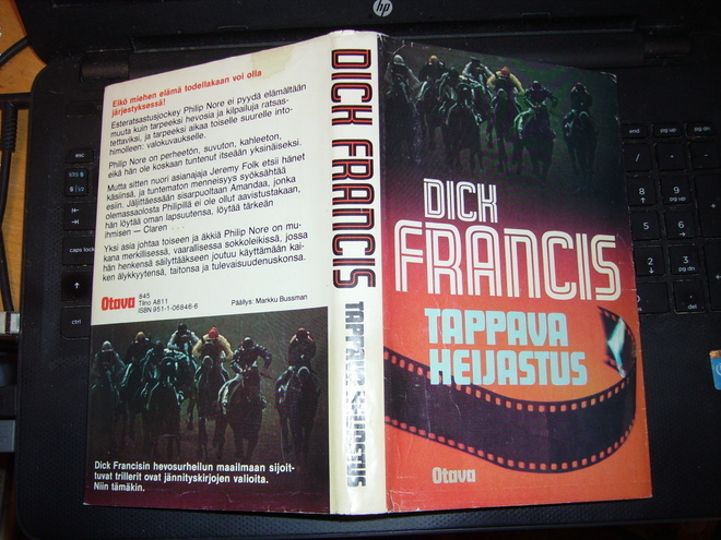 Dick Francis: Tappava heijastus (1.p.1982) Sis.postikulut