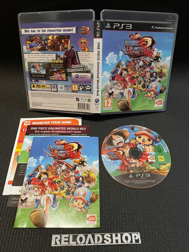 One Piece Unlimited World Red PS3 - CiB
