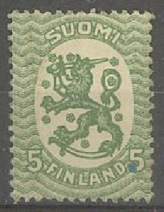 1917 5p ++ väritäplä oikeassa 5:ssä