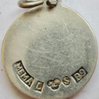 VANHA Kaulakoru Riipus Hopeaa 1952 - pikkukuva 2