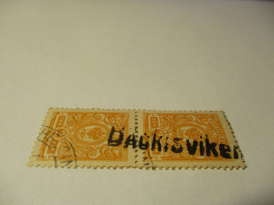 1911 Bäckisviken (Kirkkonummi) rivil merkkiparilla