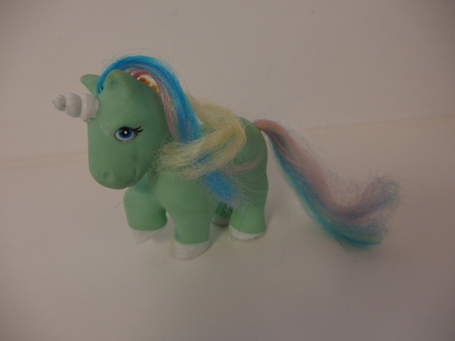 Vintage My little Pony , Remco 1984 . Yksisarvinen