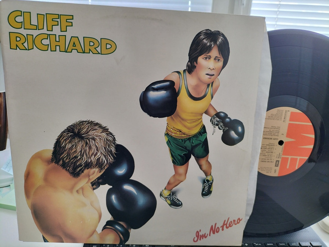 CLIFF RICHARD, I'm no hero, LP SWE -80  HIENO KUNTO !!