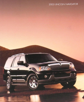 2003 Lincoln Navigator esite - KUIN UUSI -