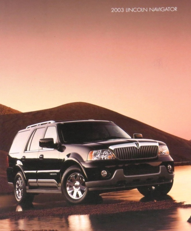 2003 Lincoln Navigator esite - KUIN UUSI -