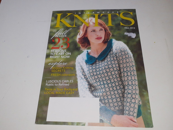 Interweave knits  fall 2012