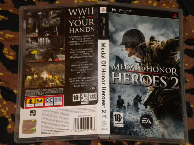 PSP UMD - Medal Of Honor Heroes 2