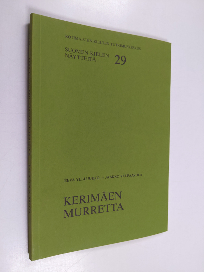 Eeva Yli-Luukko : Kerimäen murretta