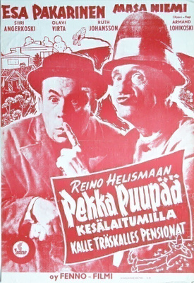 Elokuvajuliste: Pekka Puupää kesälaitumilla