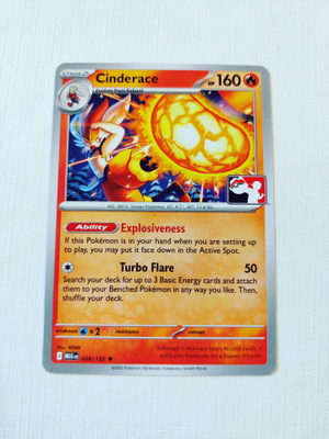 Cinderace- Prize Pack Series 8