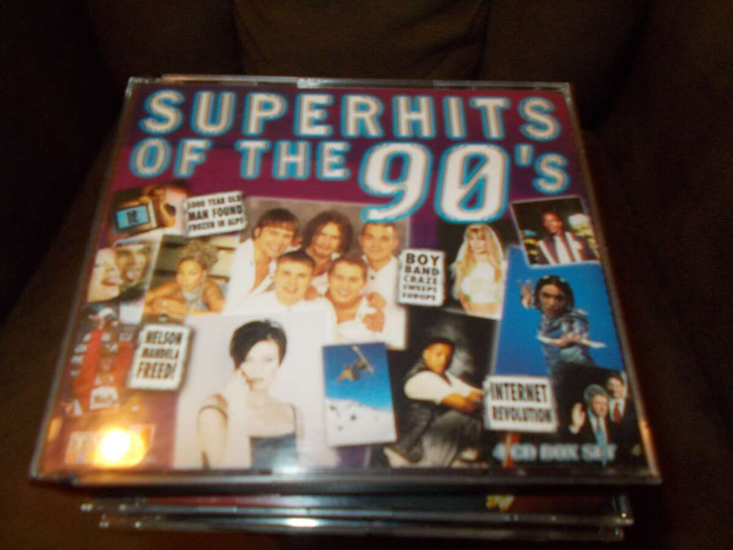4-CD SUPERHITS OF THE 90'S