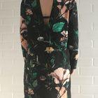 Only musta / värikäs kukka mekko 40 - pikkukuva 5