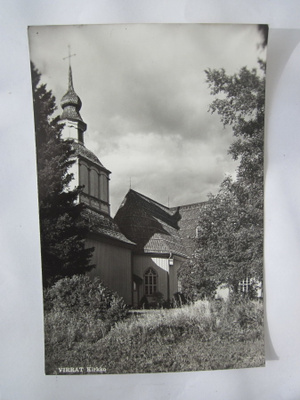 VANHA Postikortti Virrat 1950-luku Alkup.Mallikappale