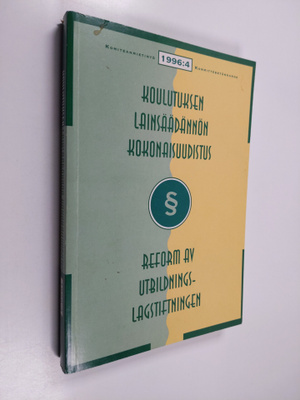 Koulutuksen lainsäädännön kokonaisuudistus