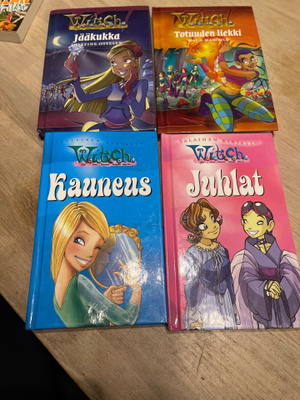 Witch nuortenkirjoja Jaakukka Totuuden liekki ym 4 kpl