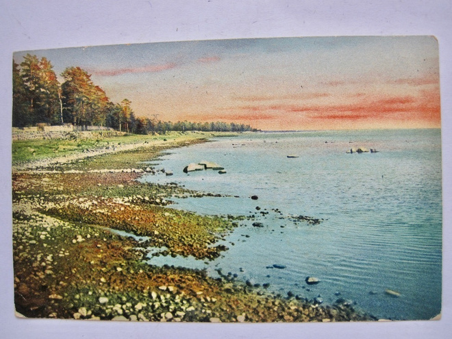 VANHA Postikortti Terijoki Luov. Karjalan Kannas 1910