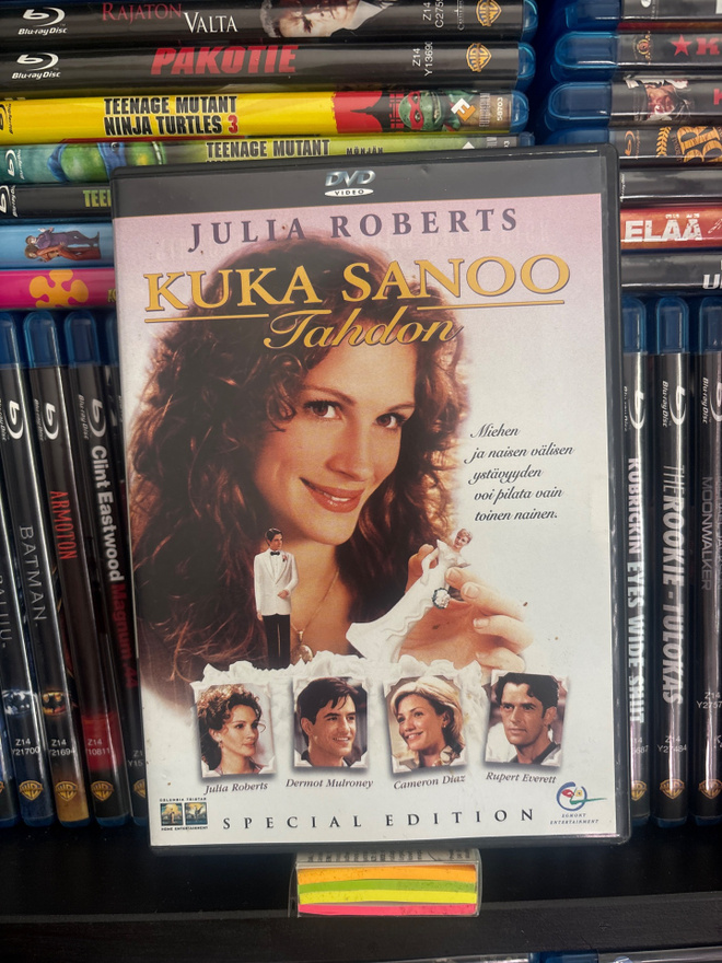 Kuka sanoo tahdon (1997) egmont julia roberts